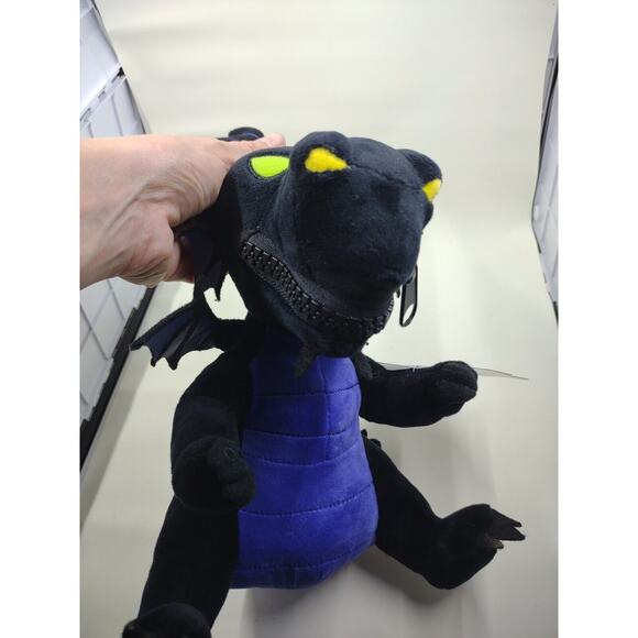 Disney Maleficent Dragon ZIPPERMOUTH Plush Villains Collectible Limited Edition - Picture 6 of 8